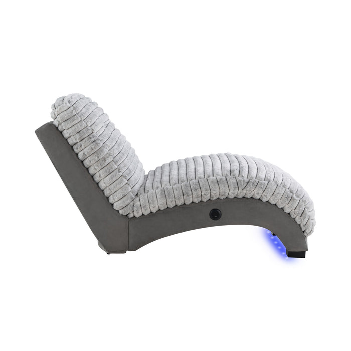 Denise - Accent Chaise With USB Support