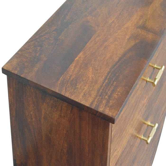 Agra - Bedside Table - Chestnut