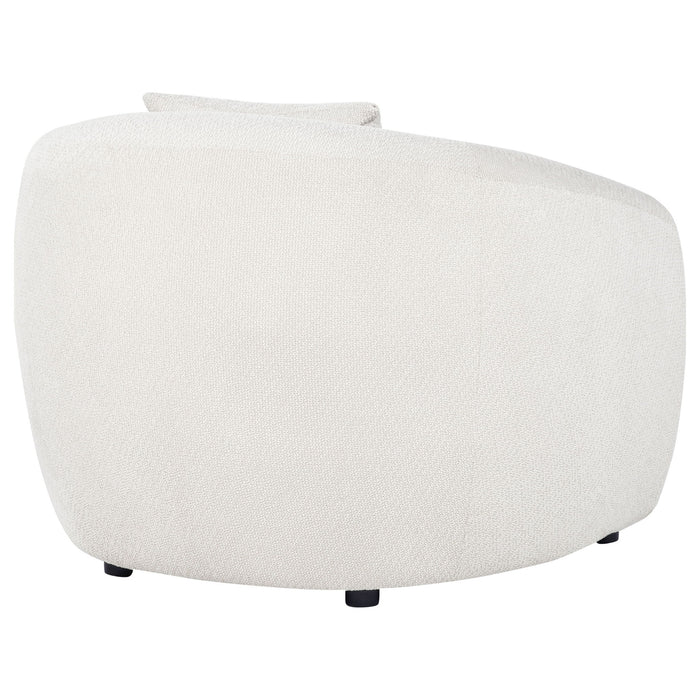 Isabella Fabric Upholstered Accent Chair Sand