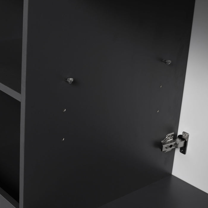 Modern Freestanding Bathroom Vanity With Soft Close Cabinet Doors