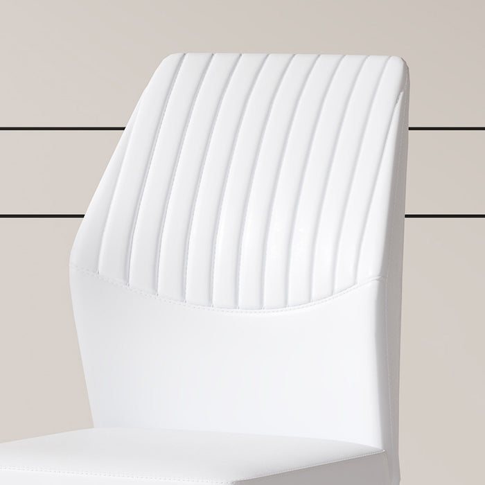 Luxury Simple Chair With Metal Leg