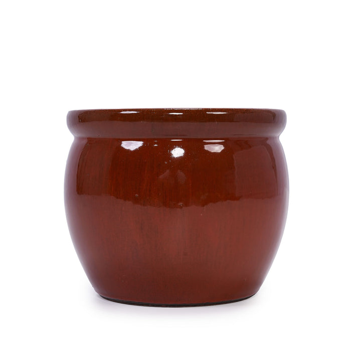 3 Pieces Ceramic Flowerpot, Planter For Patio, Garden Or Windowsills