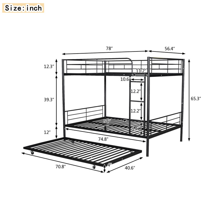 Steel Construction Bunk Bed
