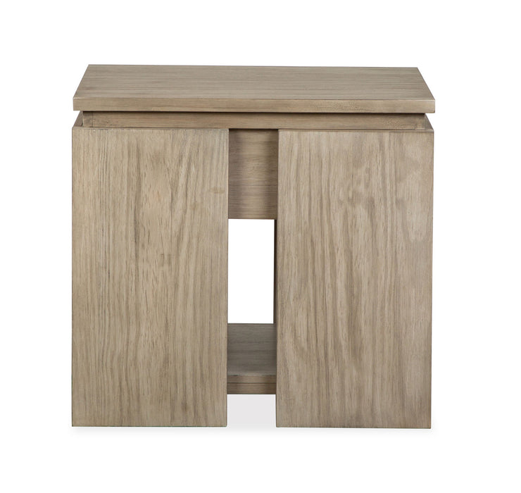 Conrad - Rectangular End Table - Stone Harbor Grey