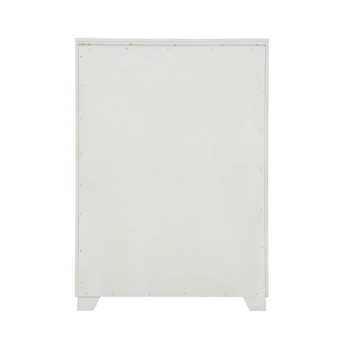 Camila - 6 Drawer Chest - Creamy White
