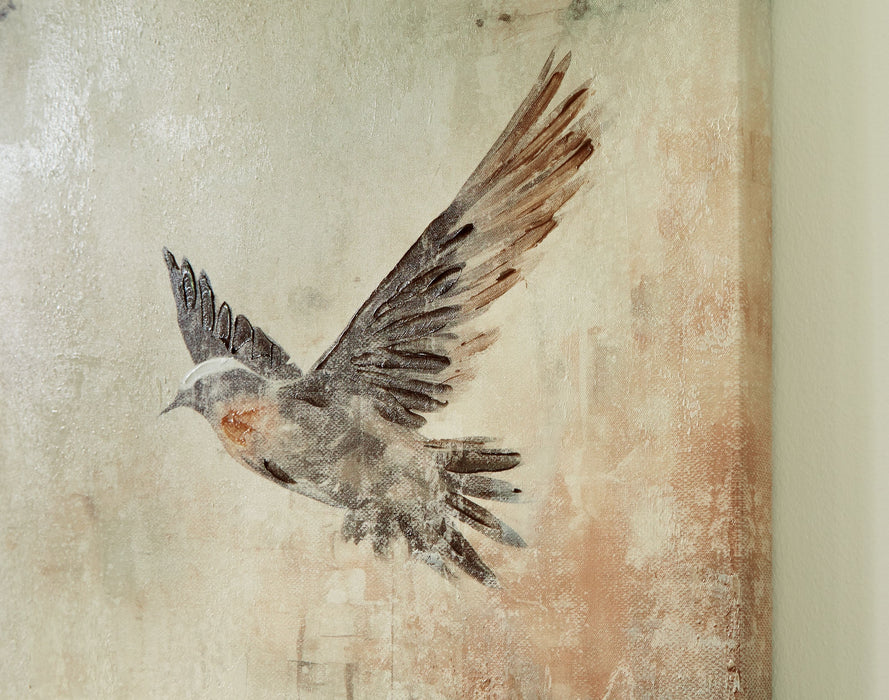 Collmund - Wall Art - Gray / Brown