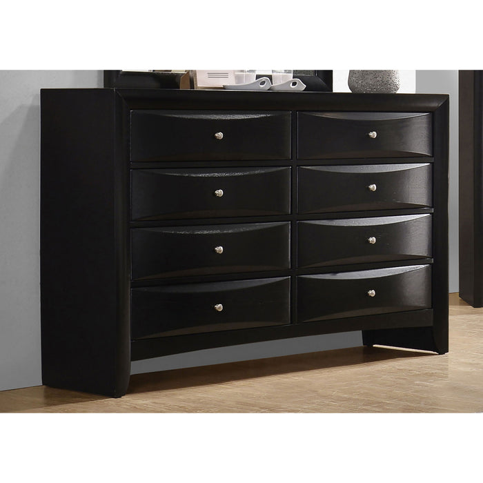 Palamino - 8 Drawer Dresser - Black