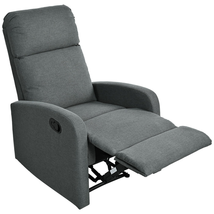 Modern Recliner Manual, Home Theater Chair With Adjustable Backrest