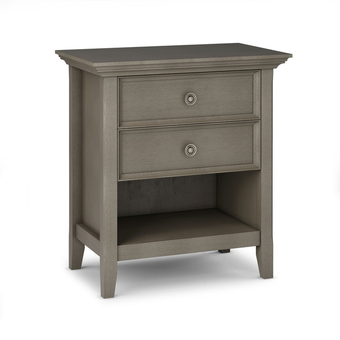 Amherst - Bedside Table - Dark Brown