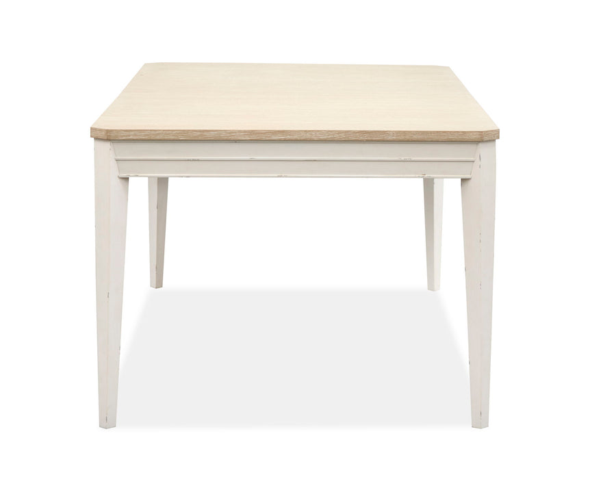 Echo Isles - Extendable Rectangular Dining Table - Sea Pearl And Driftwood