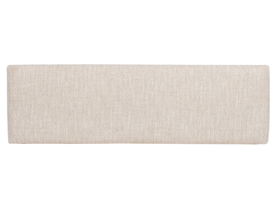 Bay Creek - Bench With Upholstered Seat - Toasted Nutmeg