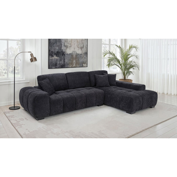 Plather - Sectional Chaise Sofa