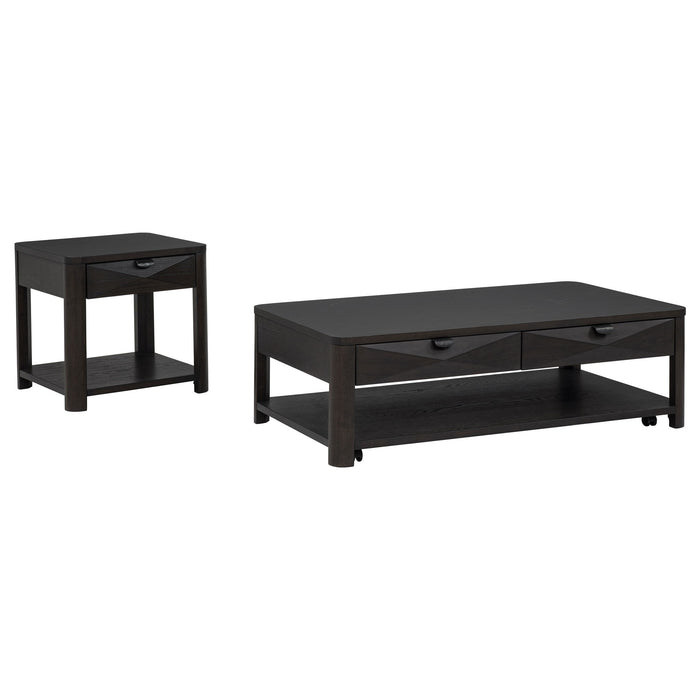 Marcelo 2-piece Coffee Table Set with Storage Coffee