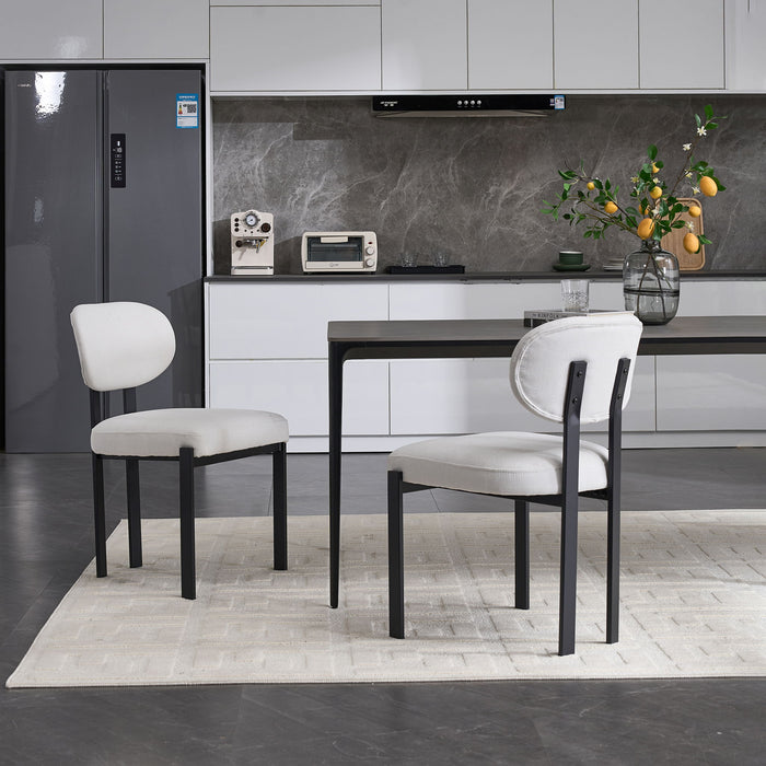 Dining Armless Chairs (Set of 2)