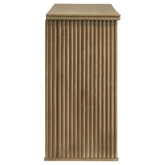 Adina - 2-Door Sideboard Server - Distressed Light Brown