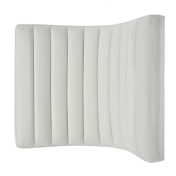 Wilmouth - Roll Occasional Chair - White