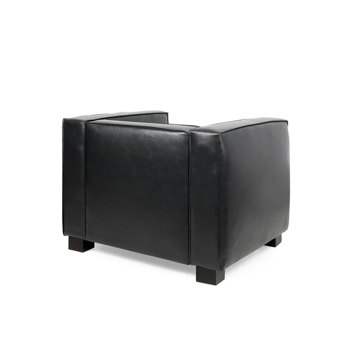 Vortexia - Club Chair With Tuxedo Design