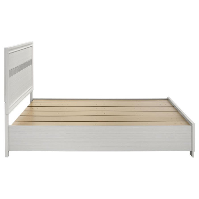 Miranda - Storage Wood Panel Bed