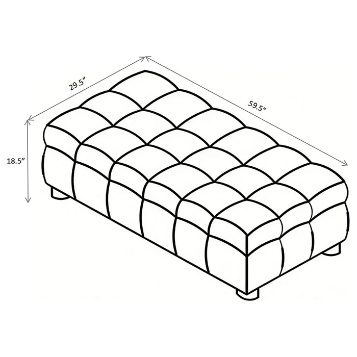 Amara Upholstered Ottoman