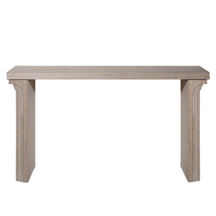 Console Table With Decorative Molding