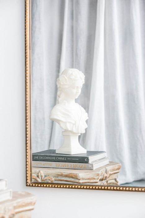 Arch Mirror, Baroque Inspired Wall Decor For Bathroom, Bedroom, Living Room