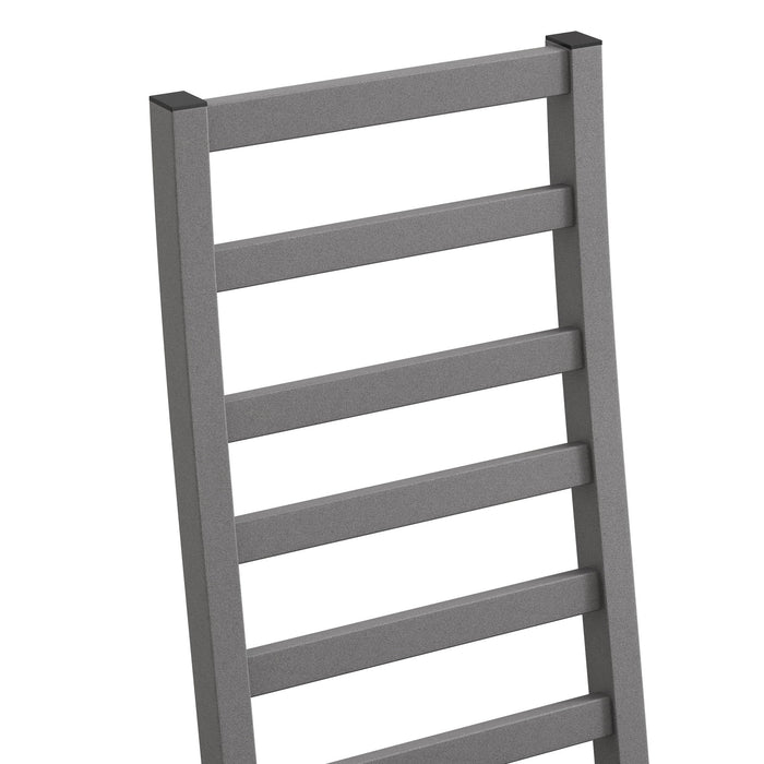 Metal Dining Chairs With Steel Legg, High Back Armless Design