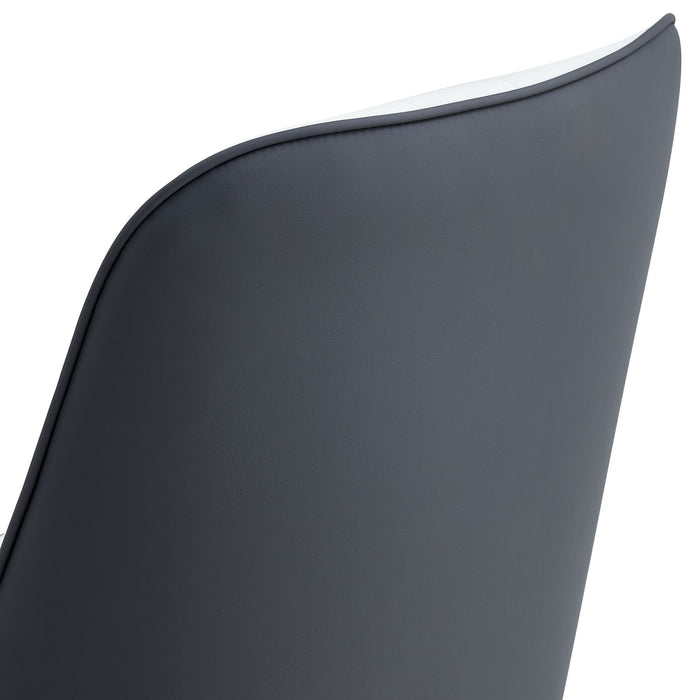 Modern Dining Chair With Metal Leg