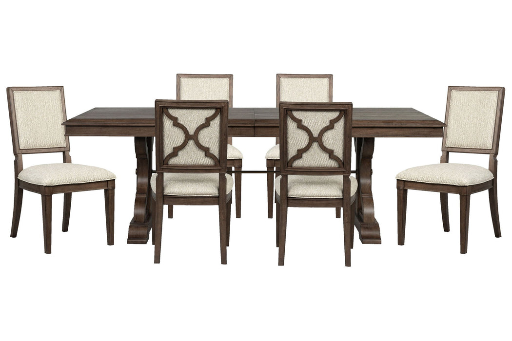 Jubilee - Extendable Trestle Dining Table Set