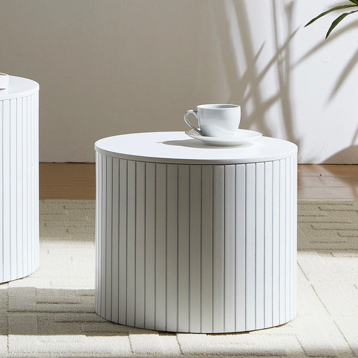 Handcrafted Nested Table Set, 2 Pieces