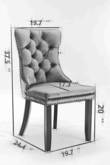 Nikki - Modern Upholstered Dining Chair (Set of 2)