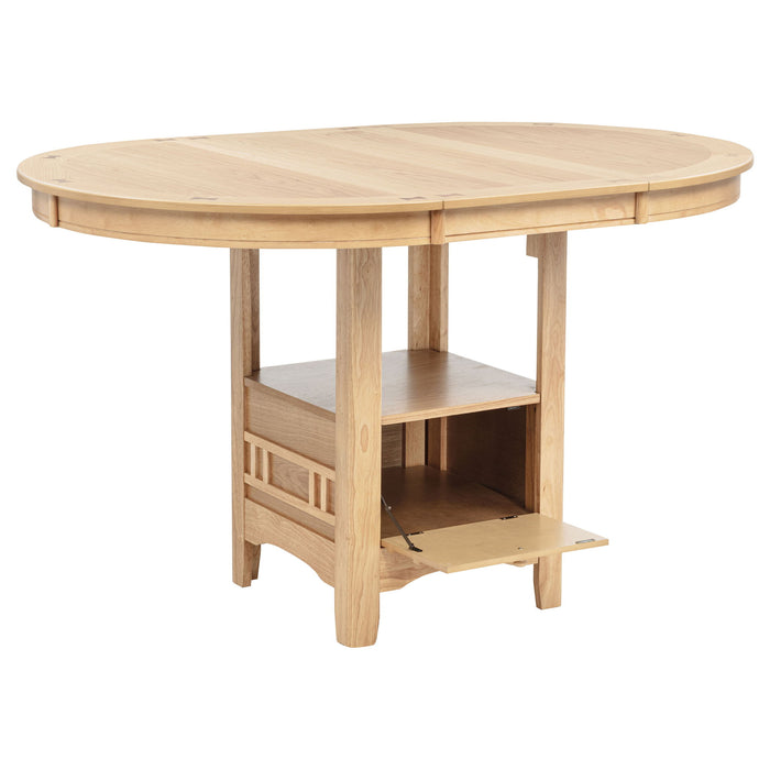 Davis - Counter Height Extension Dining Table - Light Oak