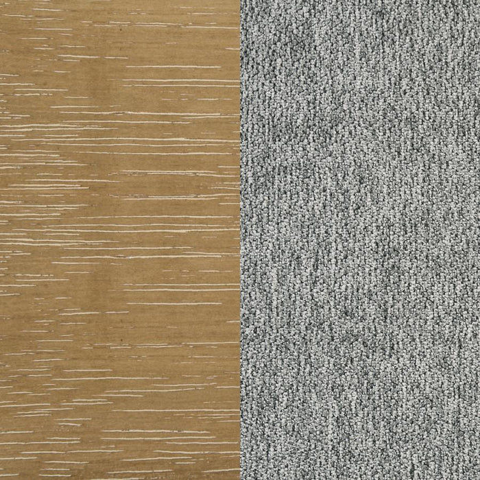 Croyden - 7 Piece Rectangular Dining Set - Gray / Weathered Natural