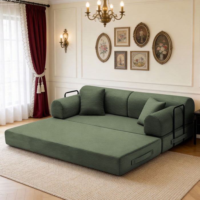 Convertible Sleeper Sofa Bed For Living Room