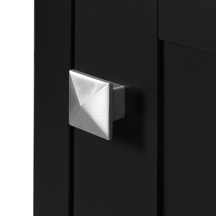 Bathroom Vanity With Ceramic Sink, Soft Close Drawers, Door Organizer, Divider Drawer, Adjustable Foot Pads