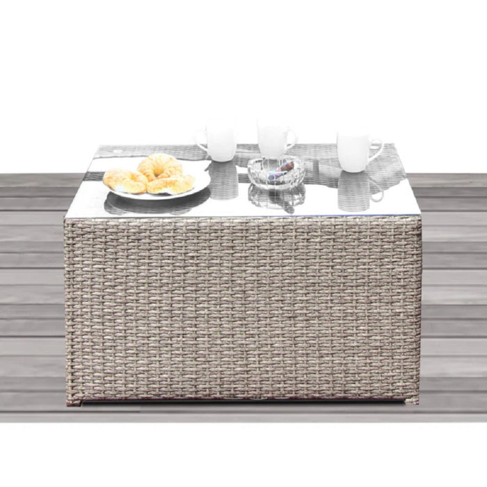 8 Piece Patio Set Cushions - Gray Mix