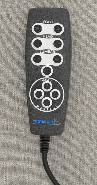 Dreamtime - Power Headrest Power Lay Flat Recliner With CR3 Heat/Massage/Zero Gravity