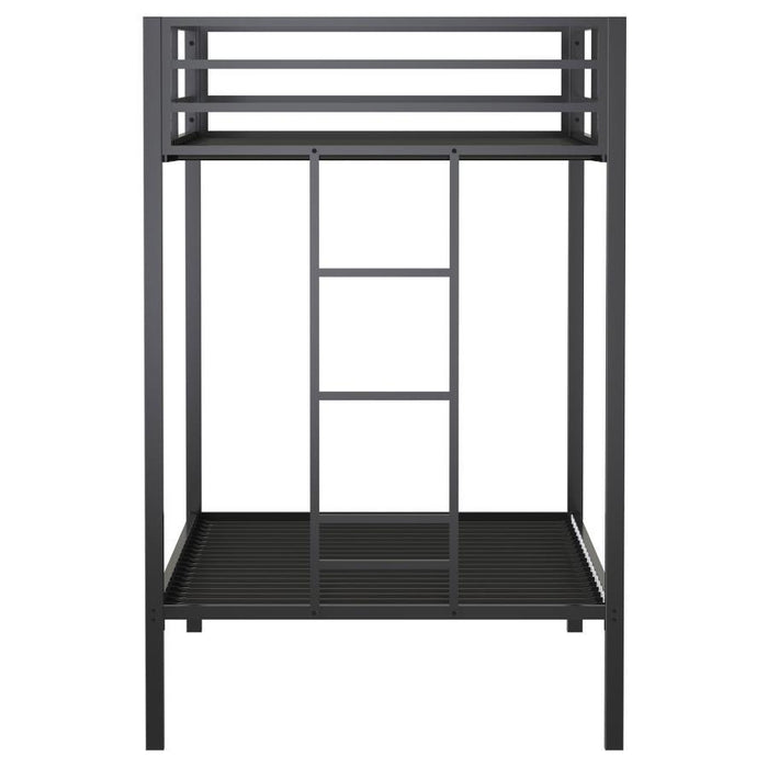 Alevera - Metal Bunk Bed With Ladder