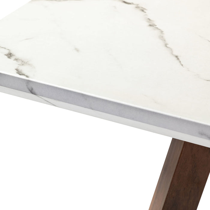 Yarmouth Dining Table, Square Marbling