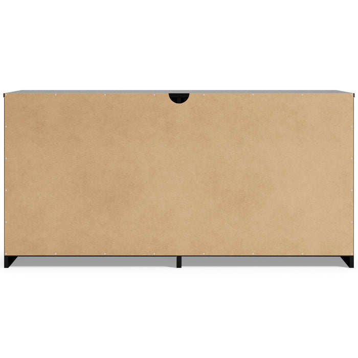 Finch - Six Drawer Dresser - 29'' Height - Black