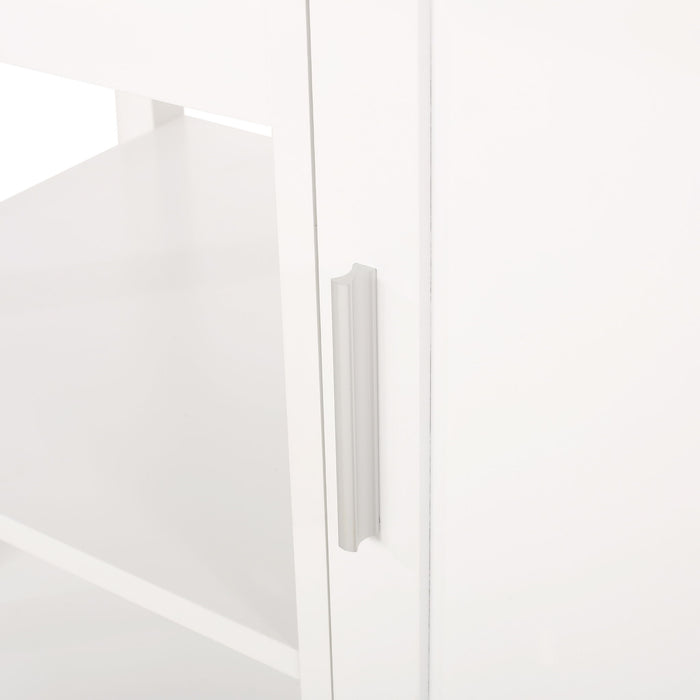 Contemporary Design Kitchen Cart With Wheels