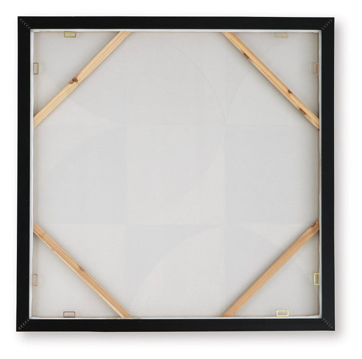 Harelman - Wall Art - Tan / Taupe / White