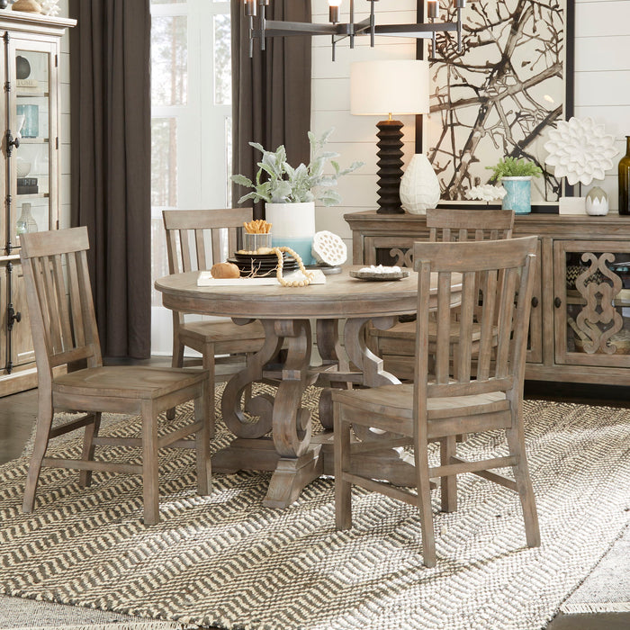 Tinley Park - 48" Round Dining Table - Dove Tail Gray