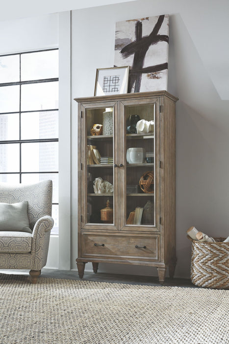 Lancaster - Door Bookcase - Dove Tail Gray