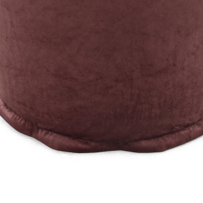 Shimon - Cylinder Pouf Ottoman Floor Cushion