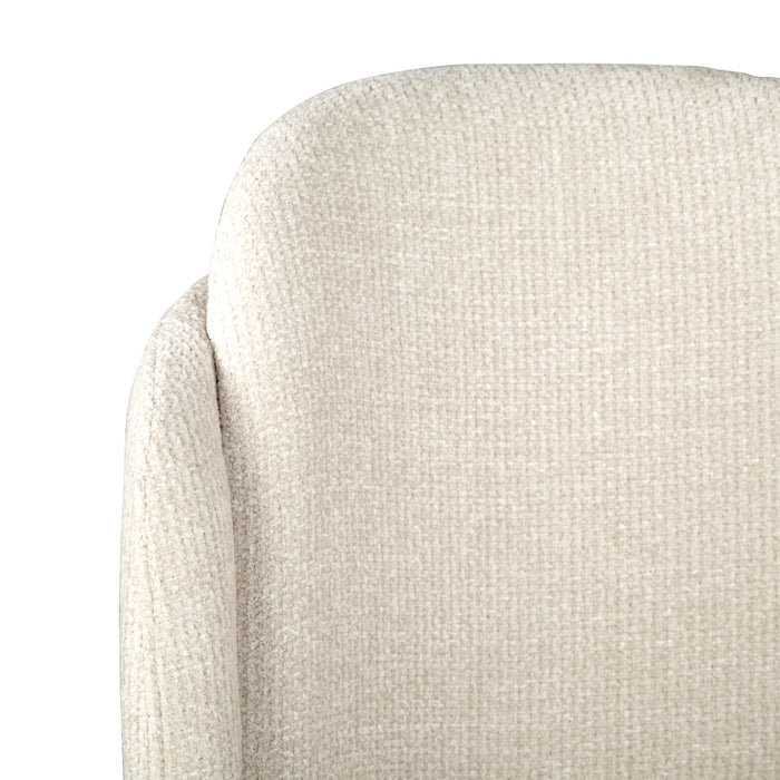 Lorelei - Upholstered Host Chair (Set of 2) - Misty Cloud