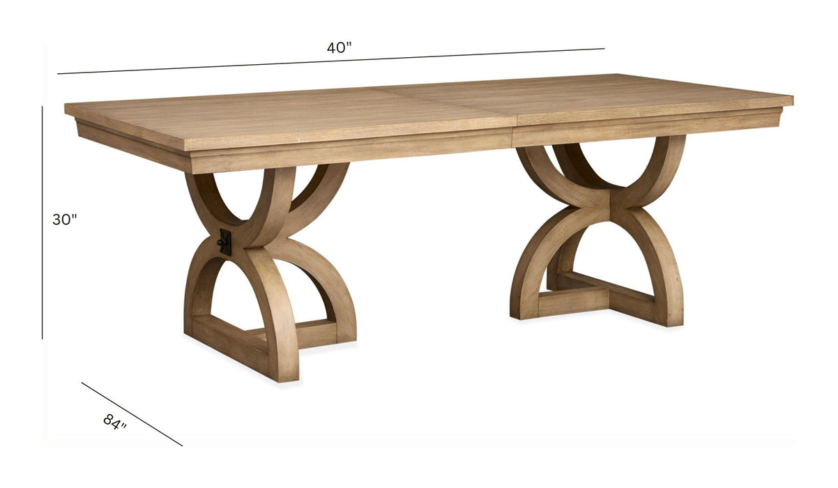 Coventry - Extendable Trestle Dining Table Set