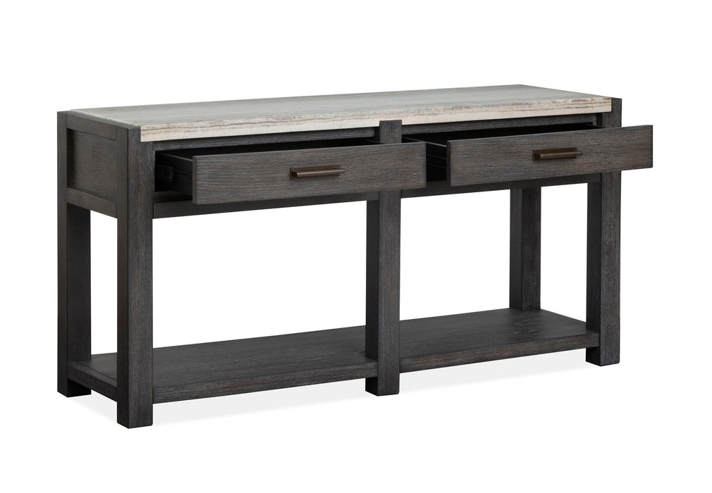 Plum Creek - Rectangular Sofa Table - Ravenwood Black