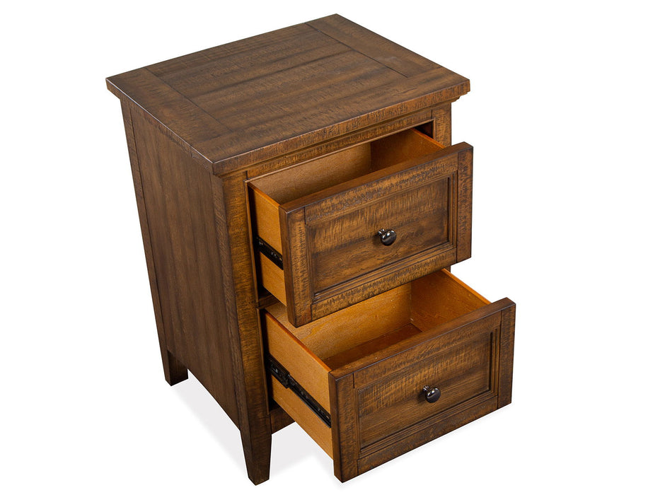 Bay Creek - Small Drawer Nightstand - Toasted Nutmeg