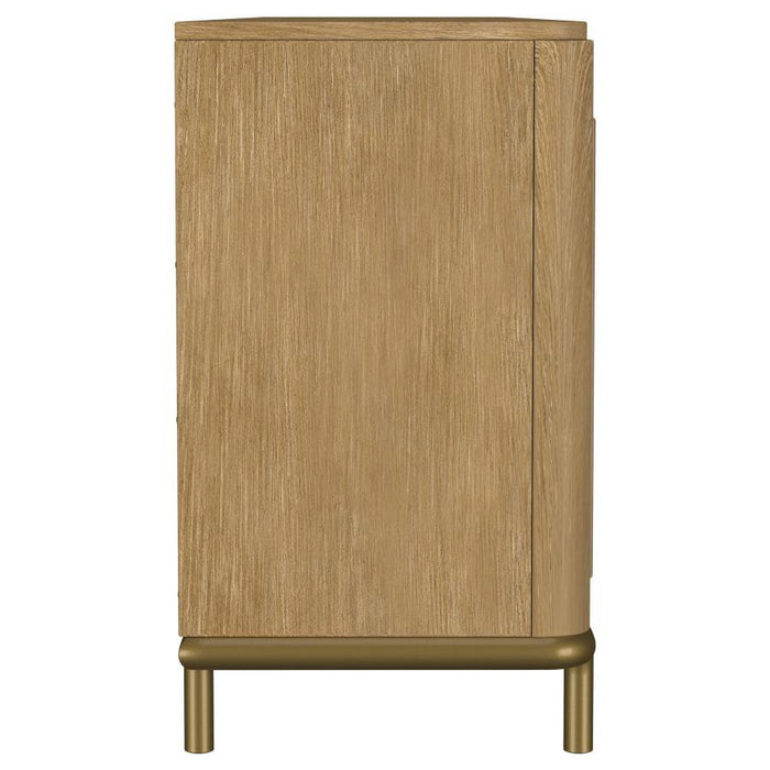 Arini - Rattan Cane 2-Door TV Stand Media Console