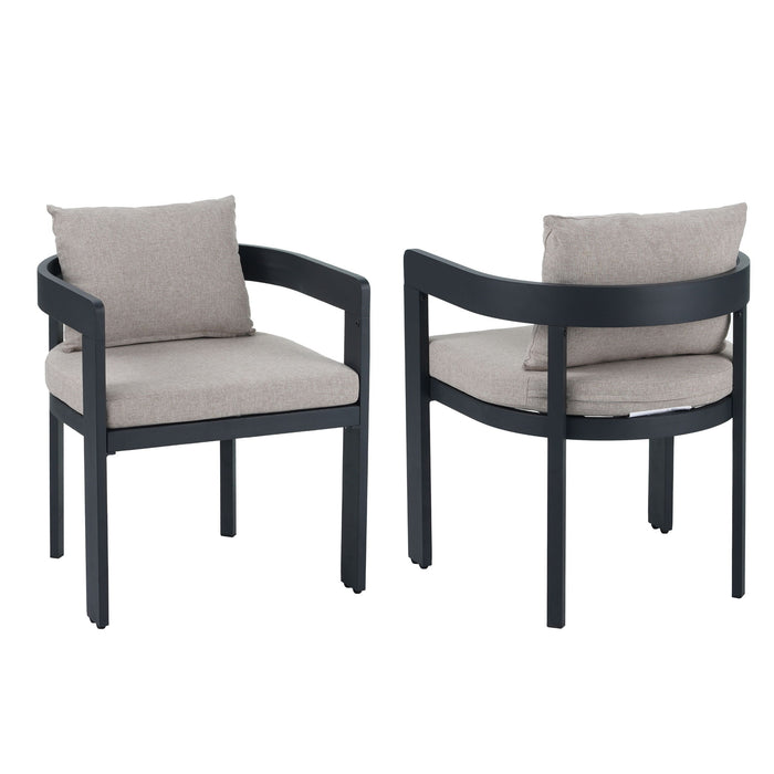 Elko Janiyah - Outdoor Patio Dining Set Dining Chairs And Dining Table